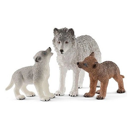 Schleich Vlčia matka so šteniatkami (42472)