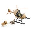 Schleich vrtuľník na záchranu zvierat (42476)