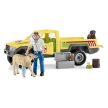Schleich návšteva veterinára na farme (42503)