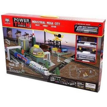 Power Train souprava nákladního vlaku - 670 cm - KP HRAČKA