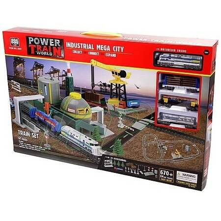 Power Train souprava nákladního vlaku - 670 cm - KP HRAČKA
