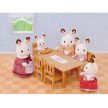 Sylvanian Families Nábytek jídelní stůl se židlemi - KP HRAČKA