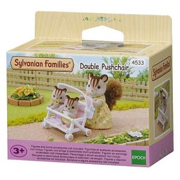 Sylvanian Families Kočárek pro dvojčata - KP HRAČKA