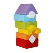 Cubika Dřevěná skládačka 8 dílů - KP HRAČKA