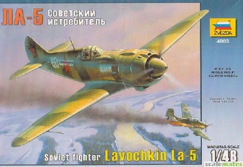 Zvezda Lavochkin La-5 Soviet Fighter 1:48 (4803)