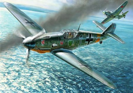 Zvezda Messerschmitt Bf-109 F4 1:48 (4806)