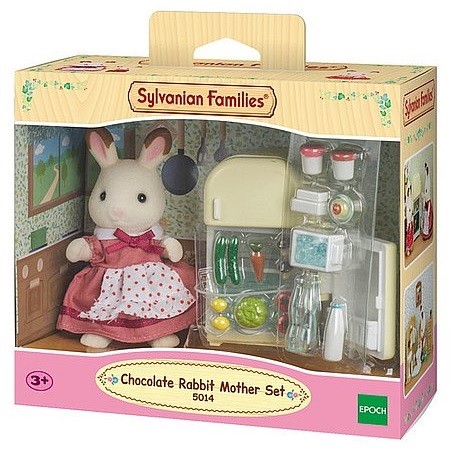 Sylvanian Families maminka čokoládových králíčků s ledničkou - KP HRAČKA