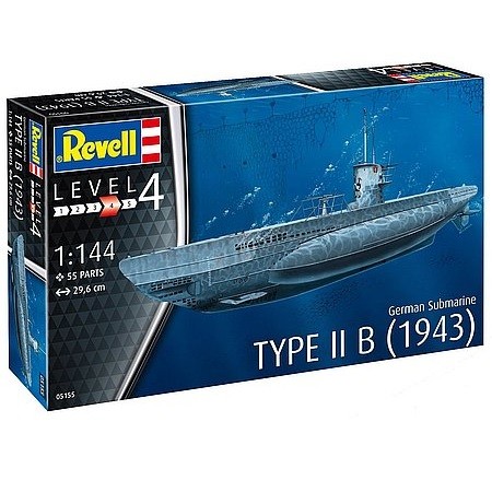Revell German Submarine Type IIB [1943] 1:144 (5155)