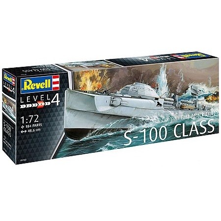 Revell German Fast Attack Craft S-100 1:72 (5162)