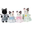 Sylvanian Families Rodina koček s černým kocourem - KP HRAČKA