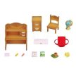 Sylvanian Families Čokoládový zajačik mama s klasickou súpravou nábytku (5220)