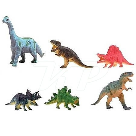 Johntoy Dinosaurus figurka 6 ks - KP HRAČKA