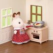 Sylvanian Families Červené zastřešený začátečník domeček sada - KP HRAČKA