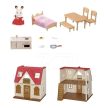 Sylvanian Families Červené zastřešený začátečník domeček sada - KP HRAČKA