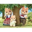 Sylvanian Families Rodina psíkov drdolovej farby (5459)