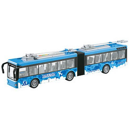 MAN Mestský kĺbový trolejbus - modrá 1:16 (55006)