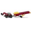 SIKU Massey Ferguson traktor s dopravným pásom - 1996 (55673)