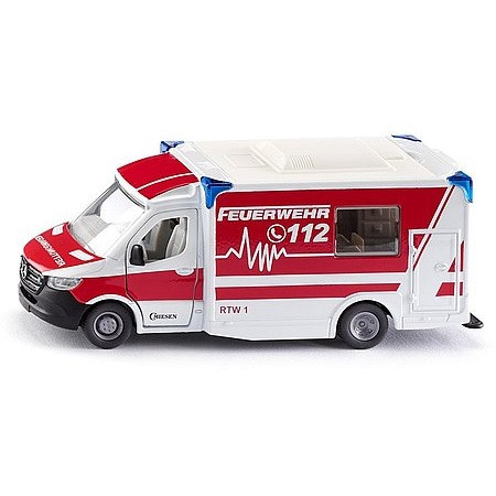 SIKU Mercedes-Benz Sprinter Miesen C typu ambulancia - 2115 (55688)