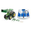 SIKU John Deere 7310R traktor s čelným nakladačom - 6795 (55903)