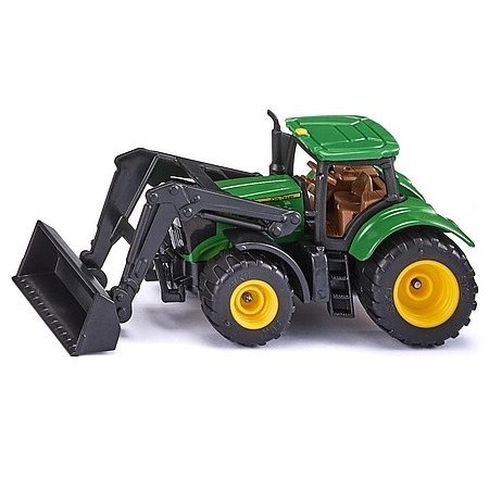 SIKU John Deere traktor s čelným nakladačom - 1395 (55949)