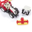 SIKU Steyr traktor Pöttinger s kosačkou na trávu - 1672 (56580)