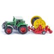 SIKU Fendt traktor postrekovača hadicu s prívesom - 1677 (56586)