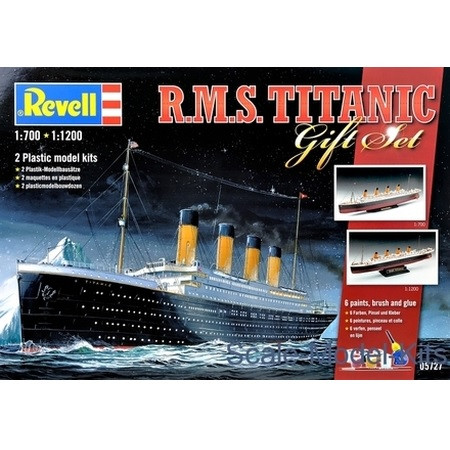 Revell Gift Set R.M.S.Titanic 1:700 és 1:1200 (5727)