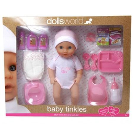 Baby Tinkles hračkárska bábika s príslušenstvom - 38 cm (57504)