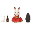 Sylvanian Families Mestský huslista čokoládový zajačik (6009)