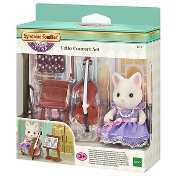   Sylvanian Families Mestský violončelista hodvábne mačiatko (6010)