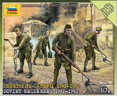 Zvezda Soviet Engineers 1941-1942 1:72 (6108)