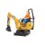 Bruder Bworld Mikrobagr JCB 8010 CTS s figurkou - KP HRAČKA