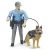 Bruder Bworld Policajt so psom (62150)