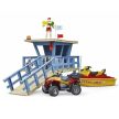 Bruder Bworld Veža pobrežnej stráže so štvorkolkou a vodným skútrom (62780)