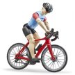 Bruder Bworld Pretekársky cestný bicykel s cyklistom (63110)