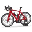Bruder Bworld Pretekársky cestný bicykel s cyklistom (63110)