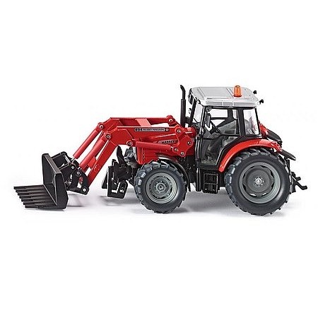 SIKU Massey Ferguson traktor s čelným nakladačom s vidličkami - 3653 (65323)