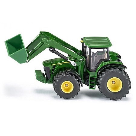 SIKU John Deere traktor s čelným nakladačom - 1982 (65348)