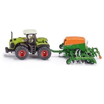   SIKU Claas Xerion traktor Amazone so sejačkou - 1826 (65359)