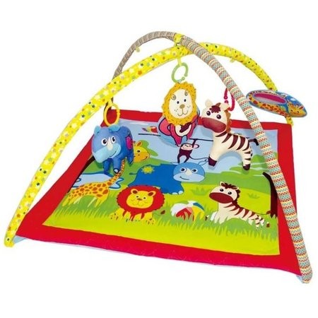 Zvieratá zo savany dieťa hrací koberec (66557)