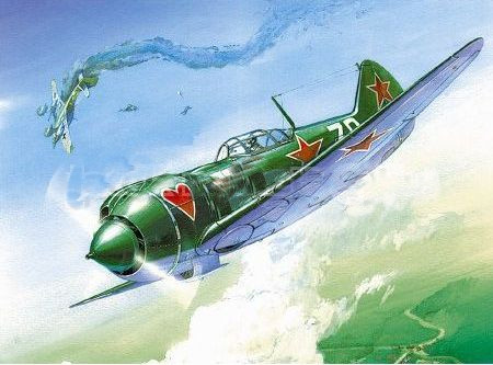 Zvezda Lavotchkin LA-5 FN Soviet Fighter 1:72 (7203)