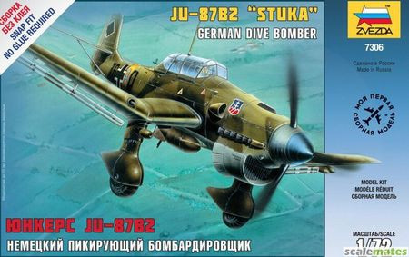 Zvezda Ju-87B Stuka 1:72 (7306)