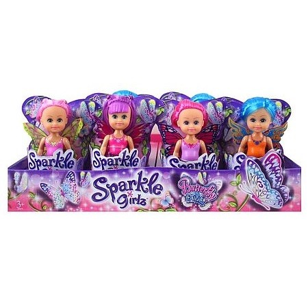 Motýľ Sparkle Girlz - 10 cm niekoľko druhov (80701)