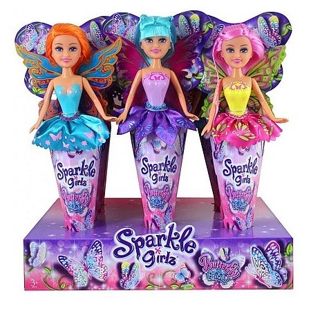 Sparkle Girlz motýľ - 30 cm niekoľko druhov (80703)