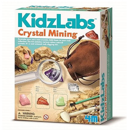 4M dobývání krystalických minerálů - KP HRAČKA