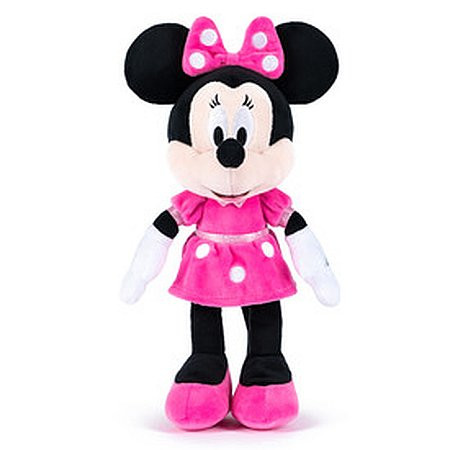 Minnie mouse Disney plyšová figúrka v bodkovaných šatách - 25 cm - KP HRAČKA