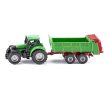 SIKU Deutz-Fahr traktor s univerzálnym posypovým návesom - 1673 (89856)