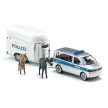 SIKU Policajné auto s prívesom na kone - 2310 (89860)
