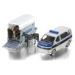 SIKU Policajné auto s prívesom na kone - 2310 (89860)