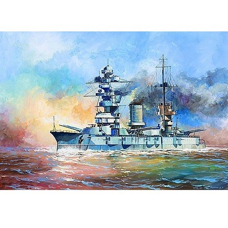 Zvezda Soviet Battleship Marat 1:350 (9052)